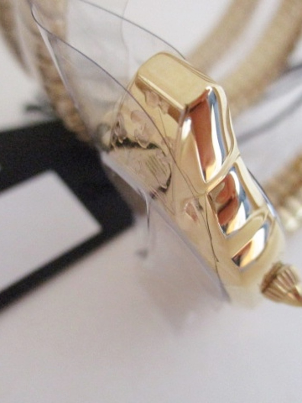 JUST CAVALLI - Ravenna Quartz Gold Dial Ladies Watch - Picture 9 of 10